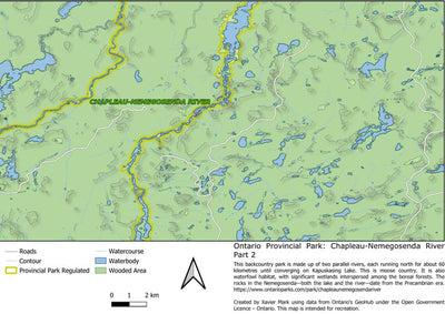 Ontario Nature Reserve: Chapleau-Nemegosenda River Part 2 Preview 1