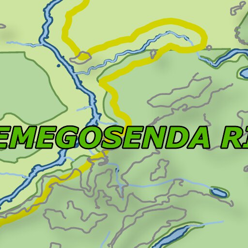 Ontario Nature Reserve: Chapleau-Nemegosenda River Part 3 Map by Xavier ...