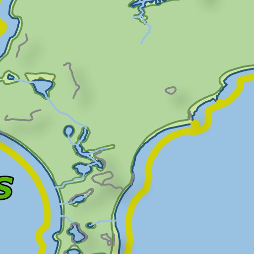 Ontario Nature Reserve: Lake Abitibi Islands Part 1 Map by Xavier Maps ...
