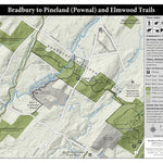 RRCT Bradbury-Pineland Corridor & Elmwood Trail Map (Pownal) Preview 1