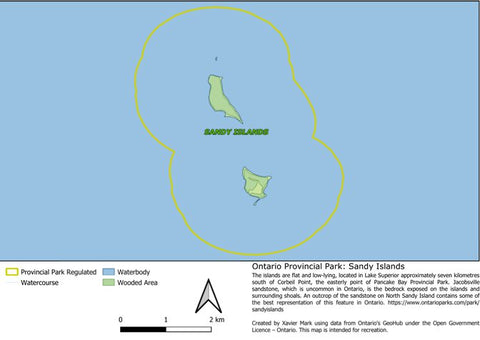 Ontario Nature Reserve: Sandy Islands Preview 1