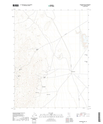 Awakening Peak, NV (2021, 24000-Scale) Preview 1
