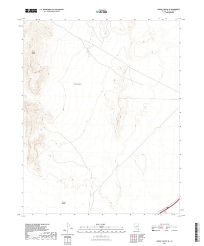 Arrow Canyon SE, NV (2021, 24000-Scale) Preview 1