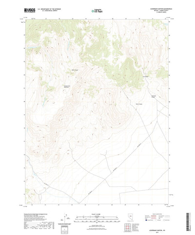 Ackerman Canyon, NV (2021, 24000-Scale) Preview 1