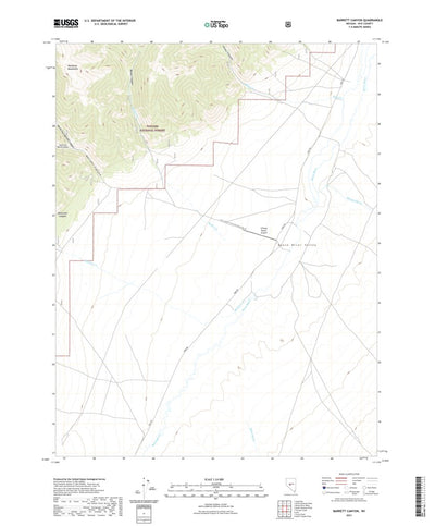 Barrett Canyon, NV (2021, 24000-Scale) Preview 1