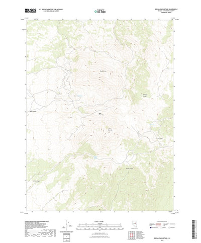 Big Bald Mountain, NV (2021, 24000-Scale) Preview 1