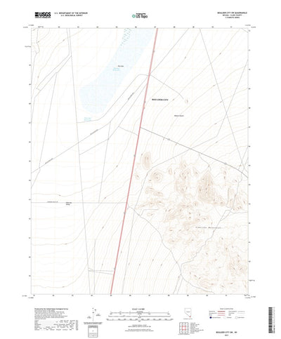 Boulder City SW, NV (2021, 24000-Scale) Preview 1