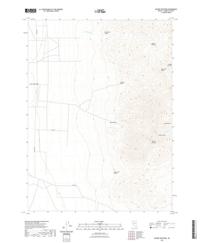 Bloody Run Peak, NV (2021, 24000-Scale) Preview 1