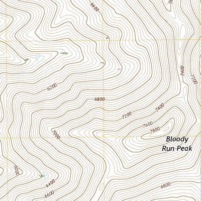 Bloody Run Peak, NV (2021, 24000-Scale) Preview 3