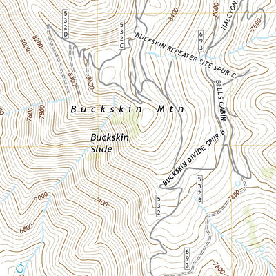 Buckskin Mountain, NV (2021, 24000-Scale) Preview 3