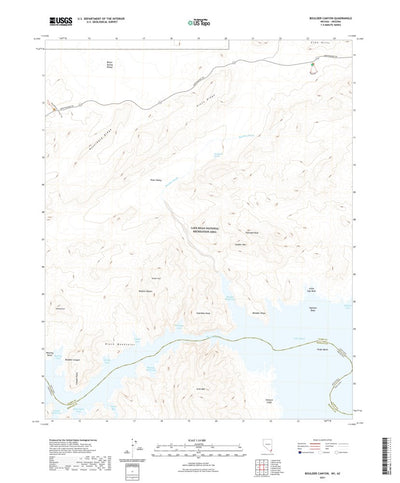 Boulder Canyon, NV (2021, 24000-Scale) Preview 1