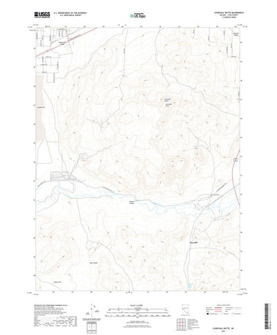 Churchill Butte, NV (2021, 24000-Scale) Preview 1