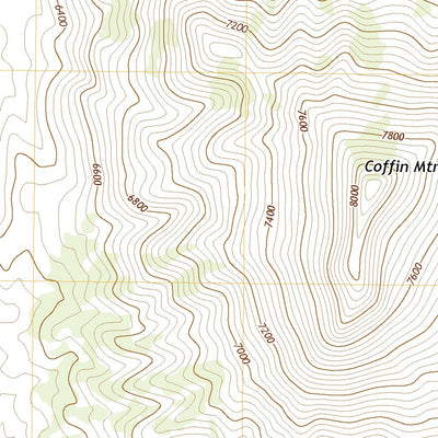 Coffin Mountain, NV (2021, 24000-Scale) Preview 3
