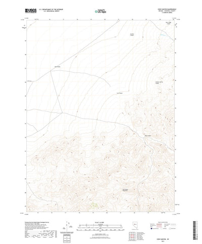Cow Canyon, NV (2021, 24000-Scale) Preview 1