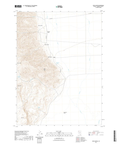 Dyke Canyon, NV (2021, 24000-Scale) Preview 1