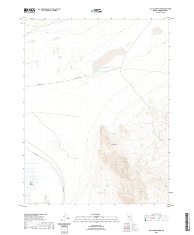 Gillis Canyon NW, NV (2021, 24000-Scale) Preview 1
