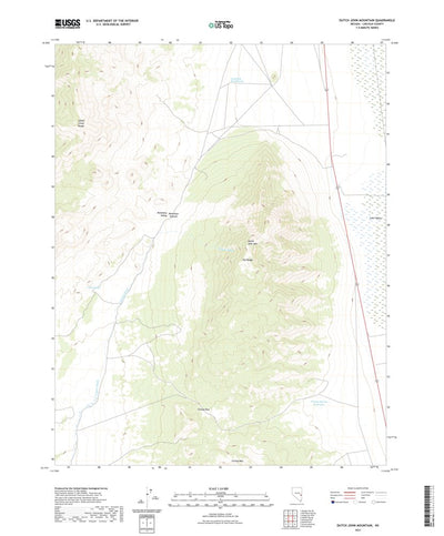 Dutch John Mountain, NV (2021, 24000-Scale) Preview 1