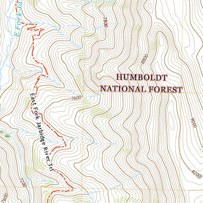 Gods Pocket Peak, NV (2021, 24000-Scale) Preview 2
