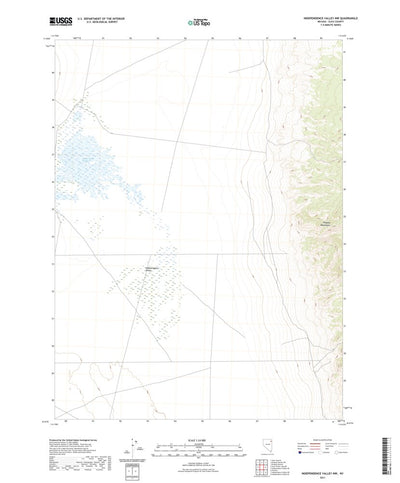 Independence Valley NW, NV (2021, 24000-Scale) Preview 1