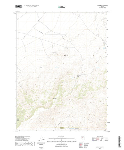 Logan Peak, NV (2021, 24000-Scale) Preview 1