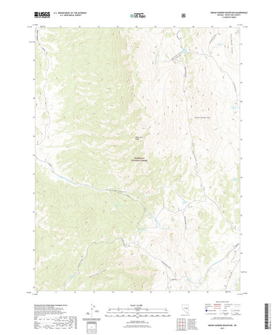 Indian Garden Mountain, NV (2021, 24000-Scale) Preview 1