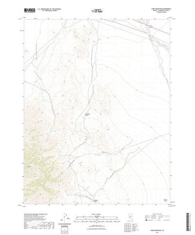 Lone Mountain, NV (2021, 24000-Scale) Preview 1