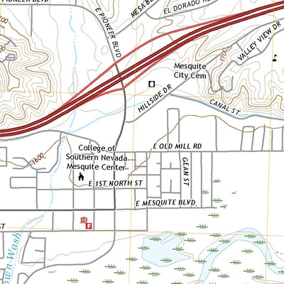 Mesquite, NV (2021, 24000-Scale) Preview 2