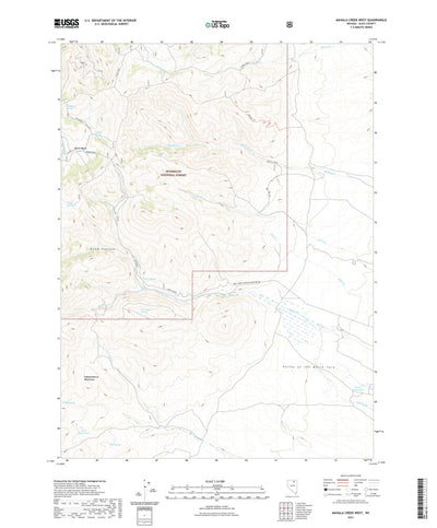 Mahala Creek West, NV (2021, 24000-Scale) Preview 1