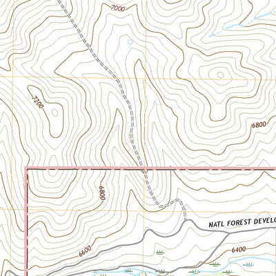 Mahala Creek West, NV (2021, 24000-Scale) Preview 2