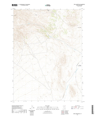 Knoll Mountain SE, NV (2021, 24000-Scale) Preview 1