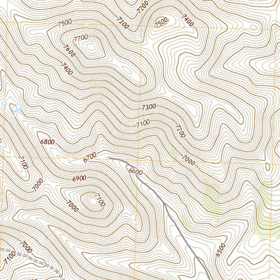 Knoll Mountain SE, NV (2021, 24000-Scale) Preview 3