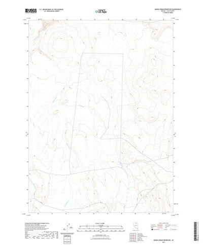 Middle Draw Reservoir, NV (2021, 24000-Scale) Preview 1