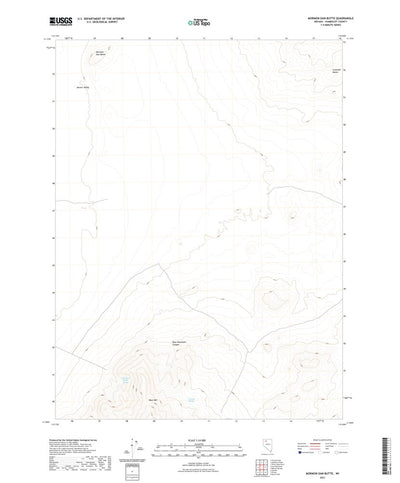 Mormon Dan Butte, NV (2021, 24000-Scale) Preview 1