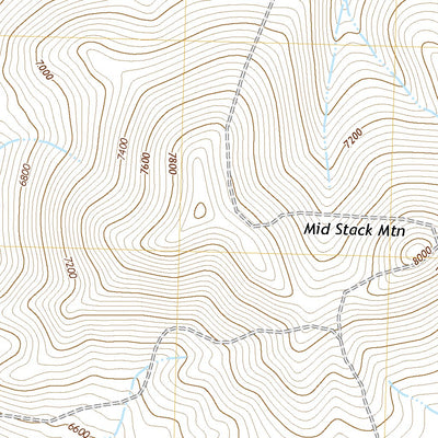 Middle Stack Mountain, NV (2021, 24000-Scale) Preview 3