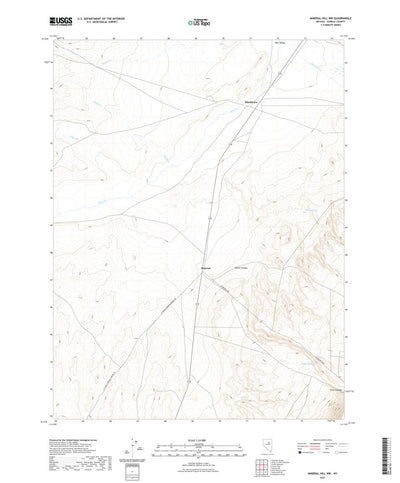 Mineral Hill NW, NV (2021, 24000-Scale) Preview 1