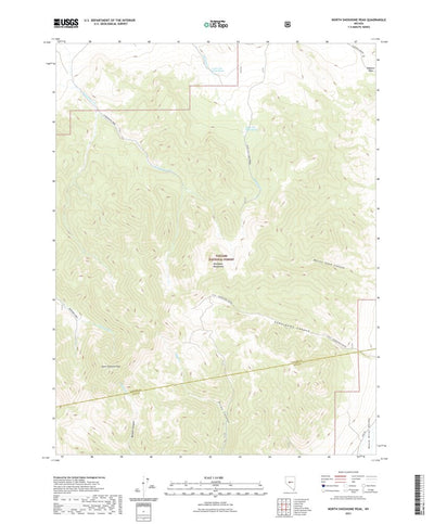 North Shoshone Peak, NV (2021, 24000-Scale) Preview 1