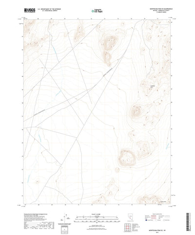 Montezuma Peak SE, NV (2021, 24000-Scale) Preview 1
