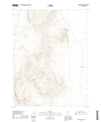 Pidgeon Spring SW, NV (2021, 24000-Scale) Preview 1