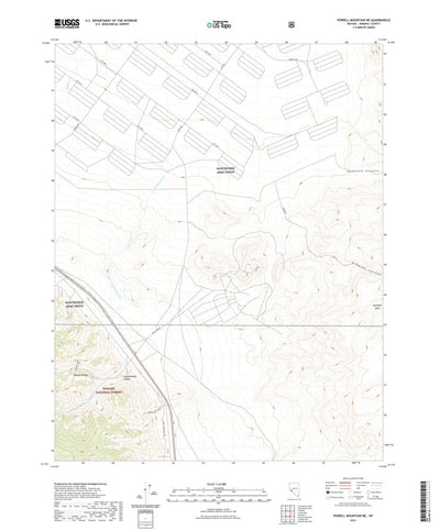 Powell Mountain NE, NV (2021, 24000-Scale) Preview 1