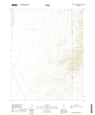 Quinn Canyon Springs NW, NV (2021, 24000-Scale) Preview 1