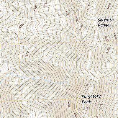 Purgatory Peak, NV (2021, 24000-Scale) Preview 3
