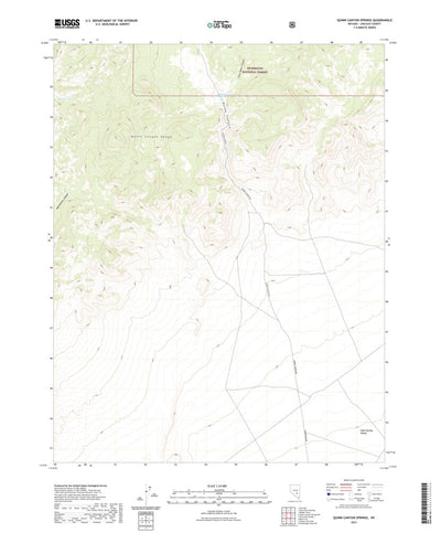 Quinn Canyon Springs, NV (2021, 24000-Scale) Preview 1