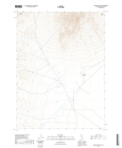 Schoolhouse Butte, NV (2021, 24000-Scale) Preview 1