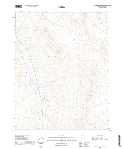 Silver King Mountain SW, NV (2021, 24000-Scale) Preview 1
