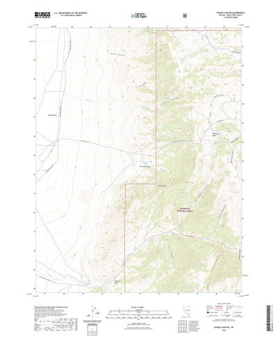 Sixmile Canyon, NV (2021, 24000-Scale) Preview 1