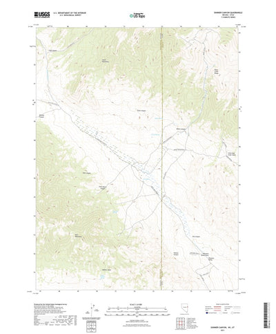 Skinner Canyon, NV (2021, 24000-Scale) Preview 1