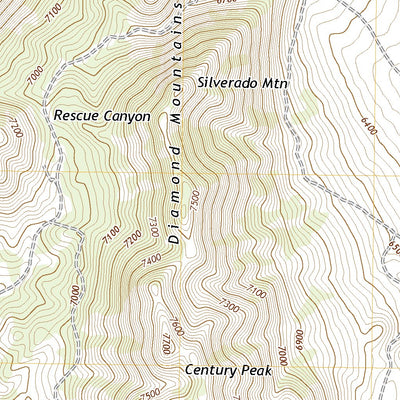 Silverado Mountain, NV (2021, 24000-Scale) Preview 3