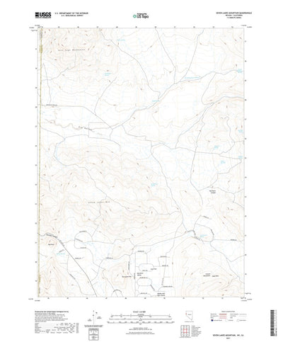 Seven Lakes Mountain, NV (2021, 24000-Scale) Preview 1