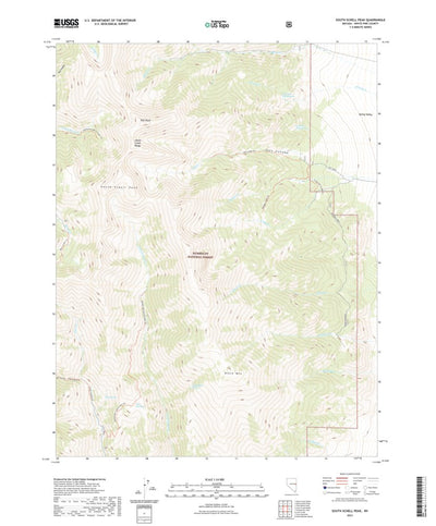 South Schell Peak, NV (2021, 24000-Scale) Preview 1
