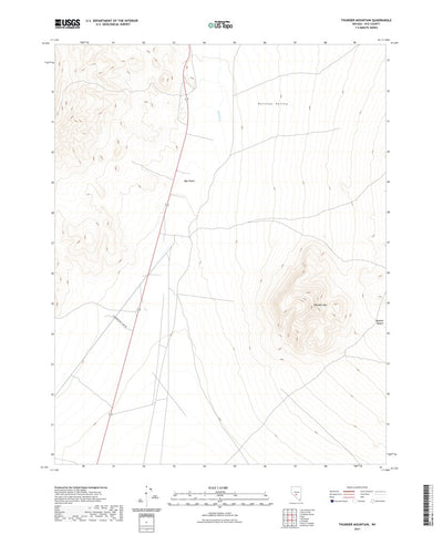 Thunder Mountain, NV (2021, 24000-Scale) Preview 1